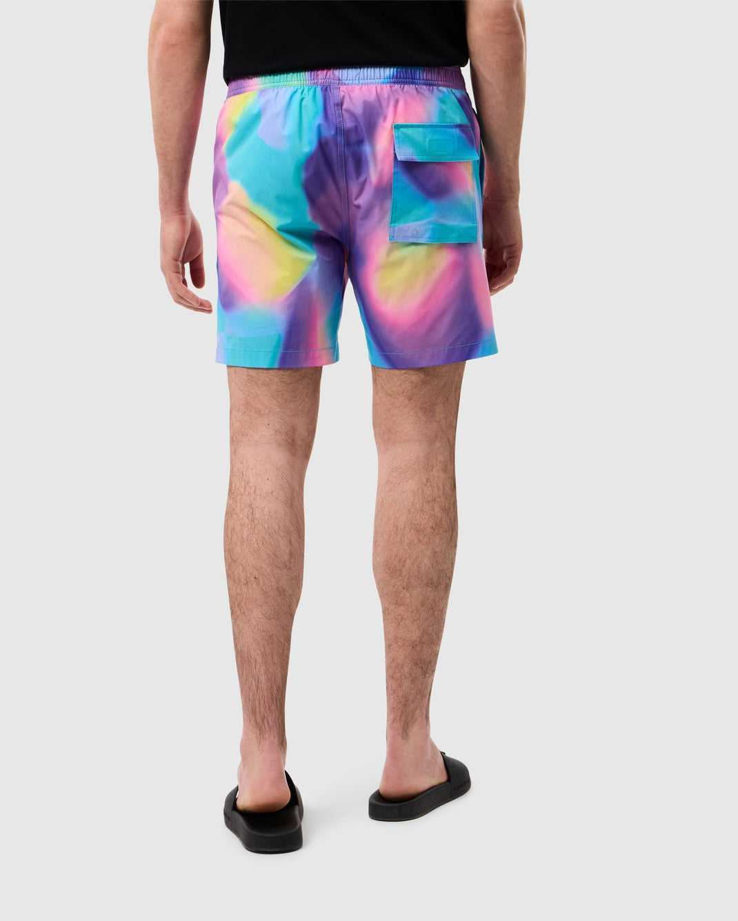 Slip de Bain Psycho Bunny Tyler Print Swim Trunk Violette Homme | VPJ-43887382